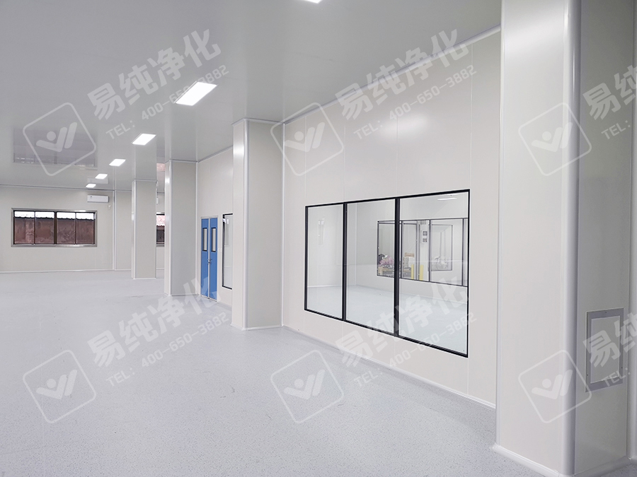 整體工程采用手工板裝修改造，吊頂采用手工單玻鎂凈化板，墻體采用手工巖棉板.jpg